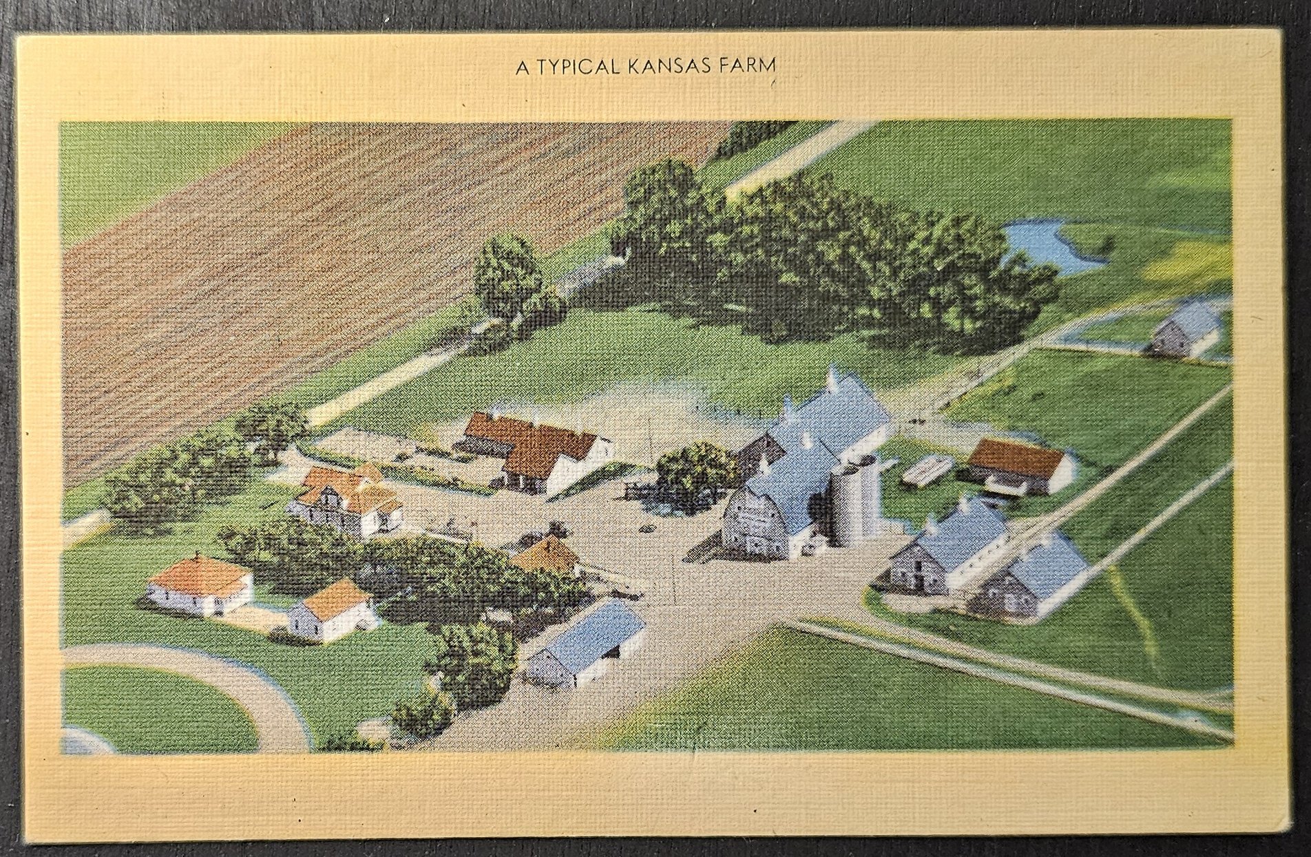 (image for) postcard USA - KS - Kansas #0004